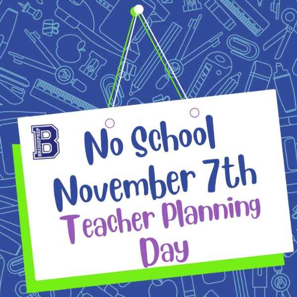 No School Teacher Planning Day